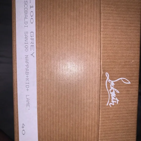 Christian Louboutin Blue and Red Espadrilles - Picture 3 of 3